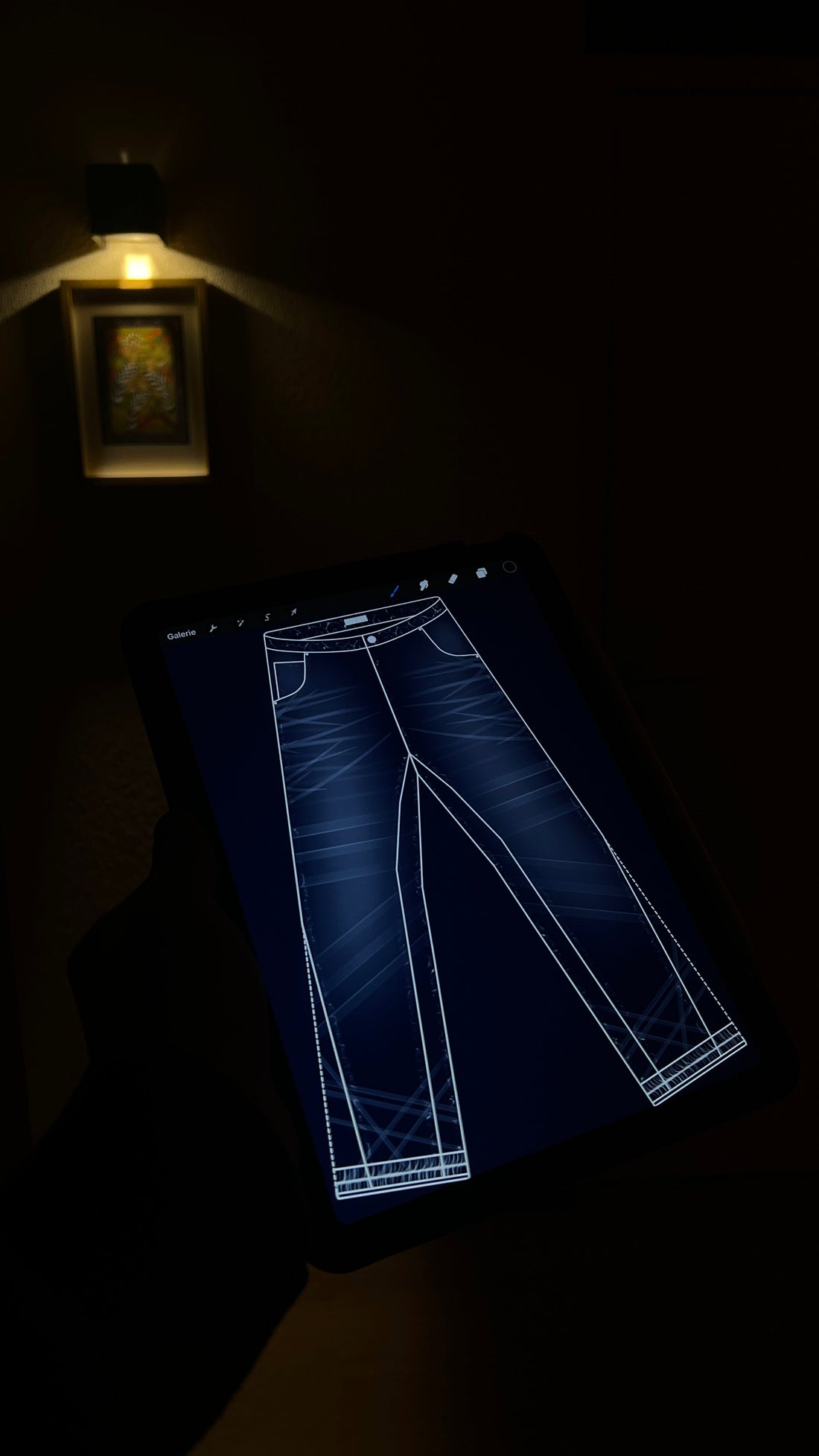 Flared Jeans 02 Development